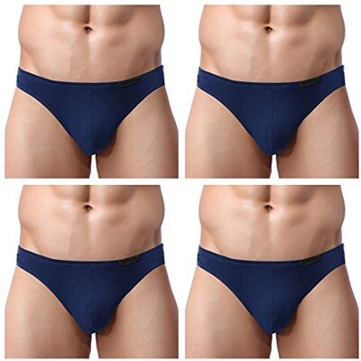 Avidlove Heren ondergoed 4 stuks, slips Micro Modal zijdezachte onderbroek M Avidlove Heren ondergoed 4 stuks, slips Micro Modal zijdezachte onderbroek M