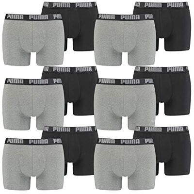 Puma Heren Boxer Shorts (Pack van 2) M Puma Heren Boxer Shorts (Pack van 2) M