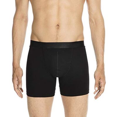Hom Boxershorts Ho1 lange boxershorts voor heren, zwart. XXL Hom Boxershorts Ho1 lange boxershorts voor heren, zwart. XXL