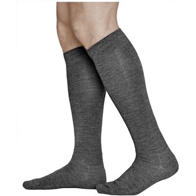 vitsocks Hoge sokken, 80% wol, merinowol, halfhoge kousen, warm, lang, winter, kniehoog, dun, ademend, effen, grijs. 39-41 vitsocks Hoge sokken, 80% wol, merinowol, halfhoge kousen, warm, lang, winter, kniehoog, dun, ademend, effen, grijs. 39-41