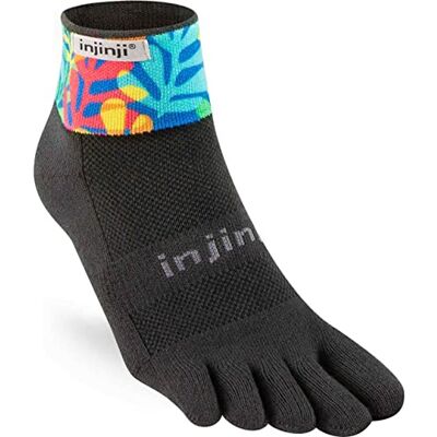 Injinji Trail Midweight Mini-Crew Coral S Injinji Trail Midweight Mini-Crew Coral S