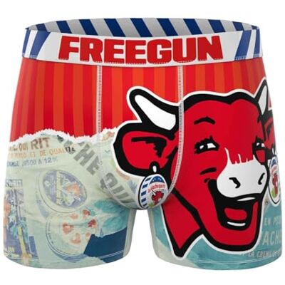 FREEGUN Boxershorts voor heren, microvezel, La Vache Qui rit, Vintage 3, M M FREEGUN Boxershorts voor heren, microvezel, La Vache Qui rit, Vintage 3, M M