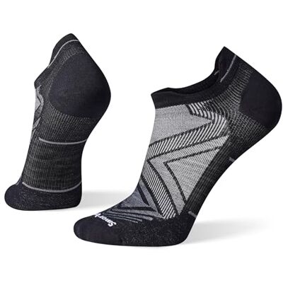 Smartwool Run Zero Cushion Herensokken, zwart/grijs Smartwool Run Zero Cushion Herensokken, zwart/grijs