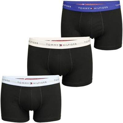 Tommy Hilfiger Heren Trunk 3p Wb Trunk Um0um02763, Rood (Vsl Blu/Lght Cst/Wdg Blu), S S Tommy Hilfiger Heren Trunk 3p Wb Trunk Um0um02763, Rood (Vsl Blu/Lght Cst/Wdg Blu), S S