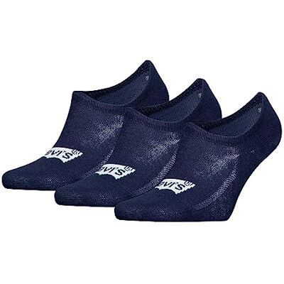 Levis Gerecycled Cotton Voetbal, uniseks, 3 stuks, Navy Blauw 43-46 Levis Gerecycled Cotton Voetbal, uniseks, 3 stuks, Navy Blauw 43-46