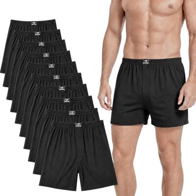 SGS Boxershorts, zwart, 10 stuks, zonder gulp L SGS Boxershorts, zwart, 10 stuks, zonder gulp L