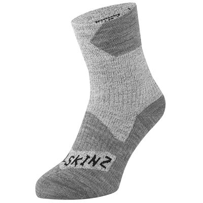SEALSKINZ Seal Skinz Waterdichte enkelsokken voor alle weersomstandigheden, uniseks, grijs/grijs SEALSKINZ Seal Skinz Waterdichte enkelsokken voor alle weersomstandigheden, uniseks, grijs/grijs