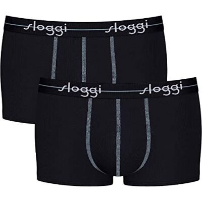 Sloggi Men Start Hipster C2p Box Slips voor heren (1 stuk), zwart. 2 Sloggi Men Start Hipster C2p Box Slips voor heren (1 stuk), zwart. 2