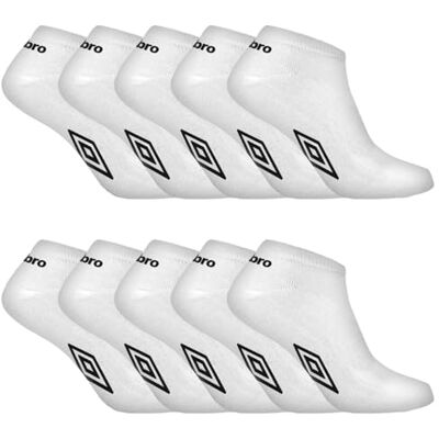 Umbro Umb/1/Tcx10 Herensokken (10 stuks), Wit/Zwart 39-42 Umbro Umb/1/Tcx10 Herensokken (10 stuks), Wit/Zwart 39-42