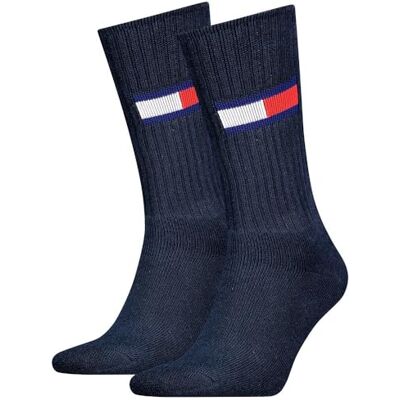 Tommy Hilfiger TH UNI TJ SOCK 2P FLAG Tommy Hilfiger TH UNI TJ SOCK 2P FLAG