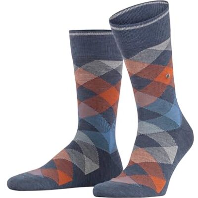 Burlington Newcastle M SO wol fantasiepatroon, 1 paar, herensokken, blauw (Dark Blue Melange 6688), 40-46 40-46 (UK 6.5-11 Ι US 7.5-12) Burlington Newcastle M SO wol fantasiepatroon, 1 paar, herensokken, blauw (Dark Blue Melange 6688), 40-46 40-46 (UK 6.5-11 Ι US 7.5-12)