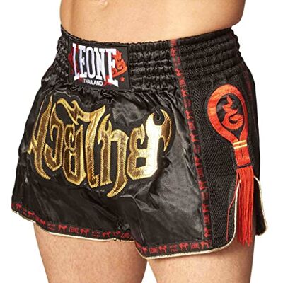 LEONE 1947 AB754 Kick-Thaise shorts, uniseks, volwassenen LEONE 1947 AB754 Kick-Thaise shorts, uniseks, volwassenen
