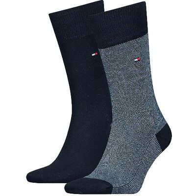 Tommy Hilfiger TH MEN SOCK 2P BIRDSEYE Tommy Hilfiger TH MEN SOCK 2P BIRDSEYE