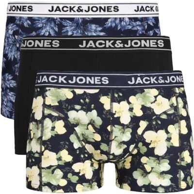 Jack & Jones Sense Trunks Set van 3 boxershorts voor heren (3 stuks), 3 stuks., 3XL 3XL Jack & Jones Sense Trunks Set van 3 boxershorts voor heren (3 stuks), 3 stuks., 3XL 3XL