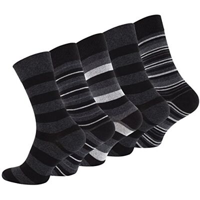 Vincent Set van 10 of 20 paar casual herensokken met een hoog katoengehalte 43-46 Vincent Set van 10 of 20 paar casual herensokken met een hoog katoengehalte 43-46