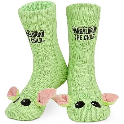 Disney The Mandalorian Herensokken, EU 38-44, warme fantasiesokken, antislipzool, gezellig cadeau-idee, groen, 38/44 EU 38/44 EU Disney The Mandalorian Herensokken, EU 38-44, warme fantasiesokken, antislipzool, gezellig cadeau-idee, groen, 38/44 EU 38/44 EU