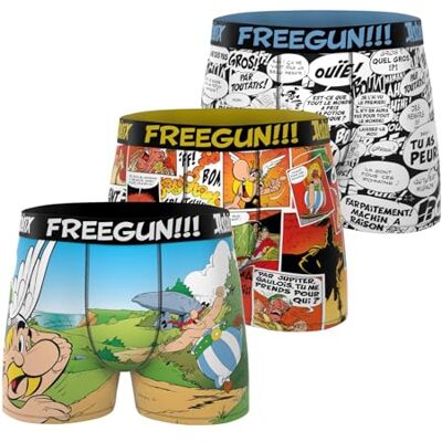 FREEGUN Fgast/1/Bm/Pk3/01 Boxershorts voor heren (3 stuks), Blauw 04 XXL FREEGUN Fgast/1/Bm/Pk3/01 Boxershorts voor heren (3 stuks), Blauw 04 XXL