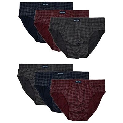MioRalini 12 of 6 kleurrijke en zachte elastische slips in normale maat en oversized, 6 stuks 10, 4XL 4XL MioRalini 12 of 6 kleurrijke en zachte elastische slips in normale maat en oversized, 6 stuks 10, 4XL 4XL