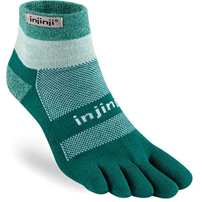 Injinji Trail Midweight Mini Crew uniseks sokken Injinji Trail Midweight Mini Crew uniseks sokken