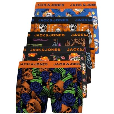 Jack & Jones Jacoliver Trunks Boxershorts voor heren, 5 stuks, Set van 5 Boxbox10 M Jack & Jones Jacoliver Trunks Boxershorts voor heren, 5 stuks, Set van 5 Boxbox10 M