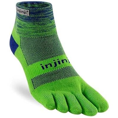 Injinji Run Midweight Uniseks sokken met 5 tenen, voor volwassenen, 1 stuk, baldakijn, S-M S-M Injinji Run Midweight Uniseks sokken met 5 tenen, voor volwassenen, 1 stuk, baldakijn, S-M S-M