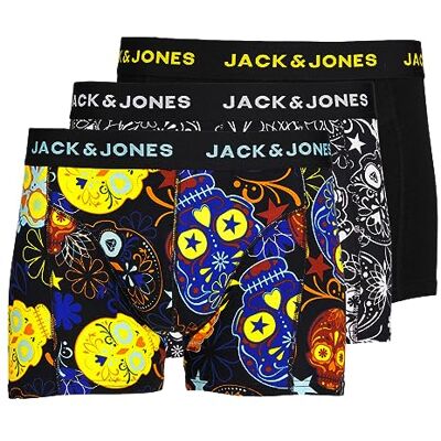 Jack & Jones Sense Trunks Boxershorts voor heren, 3 stuks XXL Jack & Jones Sense Trunks Boxershorts voor heren, 3 stuks XXL