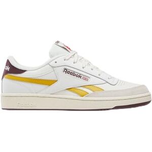 Reebok Club C Revenge Sneakers, uniseks, Krijt Gritgold Blackcherry, 41 EU 41 EU Reebok Club C Revenge Sneakers, uniseks, Krijt Gritgold Blackcherry, 41 EU 41 EU