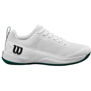 Wilson Rush Pro 4.5 tennisschoenen voor heren, Witte en witte aventurijn 42.5 EU Wilson Rush Pro 4.5 tennisschoenen voor heren, Witte en witte aventurijn 42.5 EU