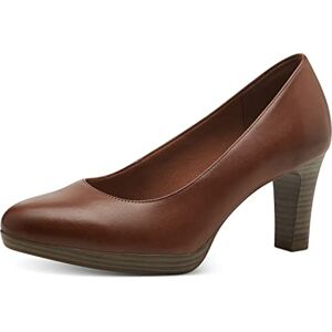 Tamaris Klassieke pumps voor dames, hakschoenen, tactiele zool, cognac bruin, 38 EU 38 EU Tamaris Klassieke pumps voor dames, hakschoenen, tactiele zool, cognac bruin, 38 EU 38 EU