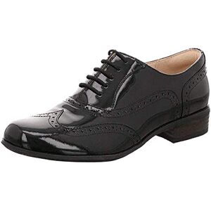 Clarks Hamble Oak, Brogues voor dames, Zwarte Pat, 42 EU 42 EU Breed Clarks Hamble Oak, Brogues voor dames, Zwarte Pat, 42 EU 42 EU Breed
