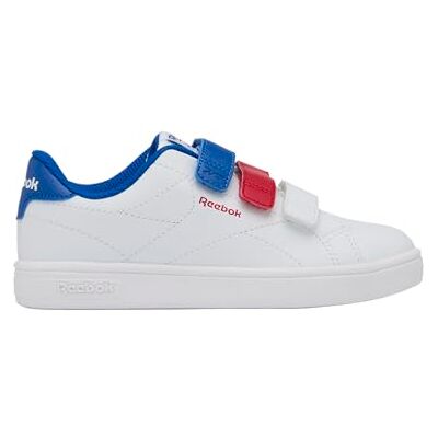 Reebok Court Clean, klittenbandsluiting, uniseks, kinderen, Veelkleurig (Wit Vectorred Vectorblue), 27 EU 27 EU Reebok Court Clean, klittenbandsluiting, uniseks, kinderen, Veelkleurig (Wit Vectorred Vectorblue), 27 EU 27 EU