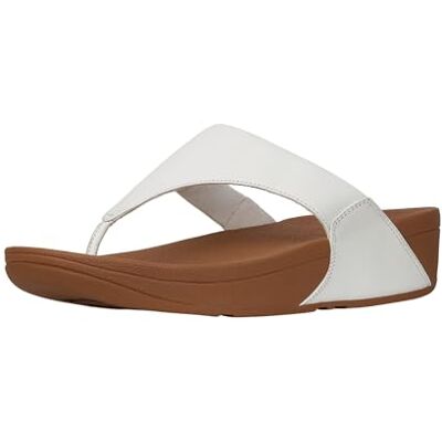 Fitflop Lulu Leather Toepost, platte damessandalen 41 EU Fitflop Lulu Leather Toepost, platte damessandalen 41 EU
