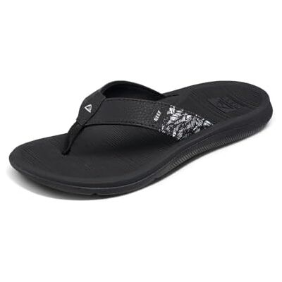 REEF Santa Ana Teenslippers voor dames, Zwart/Wit, 40 EU 40 EU REEF Santa Ana Teenslippers voor dames, Zwart/Wit, 40 EU 40 EU