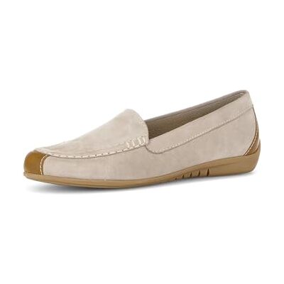 Gabor Loafers voor dames om aan te trekken, Linnen Peanut 12, 36 EU 36 EU Gabor Loafers voor dames om aan te trekken, Linnen Peanut 12, 36 EU 36 EU