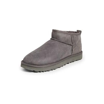 UGG Classic Ultra Mini sneeuwlaarzen voor dames, grijs, 38 EU 38 EU UGG Classic Ultra Mini sneeuwlaarzen voor dames, grijs, 38 EU 38 EU