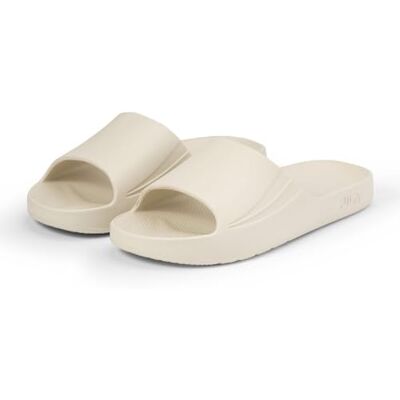 Fila Off-crt Slide sandaal met ritssluiting voor heren, Wit (Bone White) 41 EU Fila Off-crt Slide sandaal met ritssluiting voor heren, Wit (Bone White) 41 EU