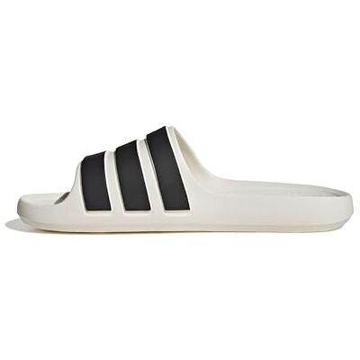 Adidas Adilette Flow slippers, uniseks, Wit/Core Zwart/Uit Wit 36 2/3 EU Adidas Adilette Flow slippers, uniseks, Wit/Core Zwart/Uit Wit 36 2/3 EU