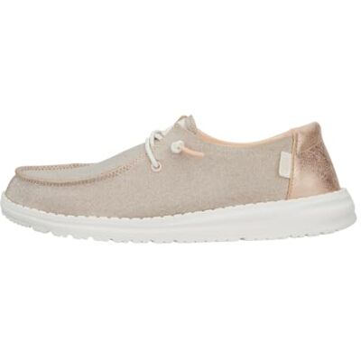 HEYDUDE Wendy Metallic Sparkle voor dames casual instapschoenen mocassin stijl roségoud, 39 EU 39 EU HEYDUDE Wendy Metallic Sparkle voor dames casual instapschoenen mocassin stijl roségoud, 39 EU 39 EU