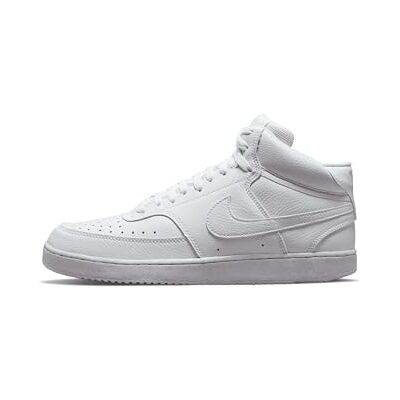 Nike Court Vision Mid Next Nature Basketbalschoen voor heren, Wit. 44 EU Nike Court Vision Mid Next Nature Basketbalschoen voor heren, Wit. 44 EU
