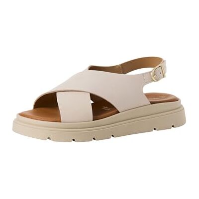 Tamaris 1-28270-42 damessandalen, Beige, 42 EU 42 EU Tamaris 1-28270-42 damessandalen, Beige, 42 EU 42 EU