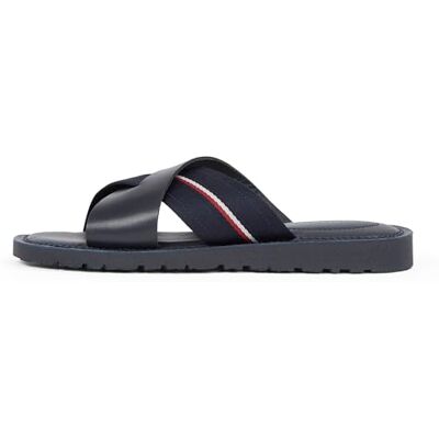 Tommy Hilfiger Core HILFIGER LH CRISS C platte herensandalen, blauw (Desert Sky), 44 EU, woestijn hemelsblauw, 44 EU 44 EU Tommy Hilfiger Core HILFIGER LH CRISS C platte herensandalen, blauw (Desert Sky), 44 EU, woestijn hemelsblauw, 44 EU 44 EU