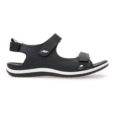 Geox D Vega A sandalen, dames sandalen, zwart. 40 EU Geox D Vega A sandalen, dames sandalen, zwart. 40 EU