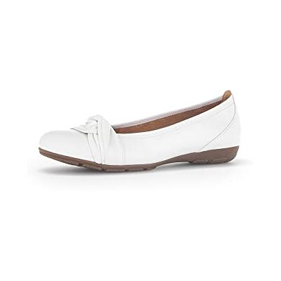 Gabor Klassieke ballerina's voor dames, Wit 21, 42 EU 42 EU Gabor Klassieke ballerina's voor dames, Wit 21, 42 EU 42 EU