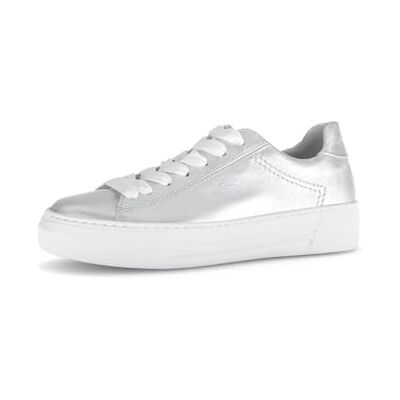 Gabor Lage sneakers voor dames, Zilver 80, 39 EU 39 EU Gabor Lage sneakers voor dames, Zilver 80, 39 EU 39 EU