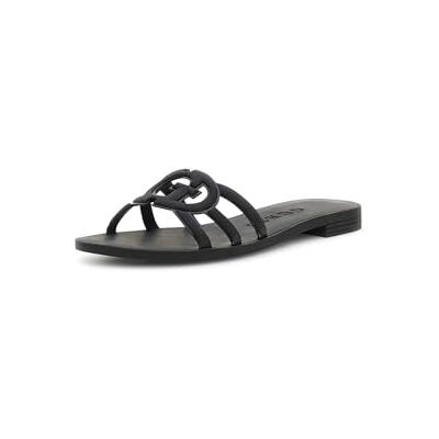 Guess Elyho2 platte sandalen voor dames, zwart. 36 EU Guess Elyho2 platte sandalen voor dames, zwart. 36 EU