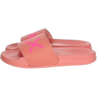 SUN68 Slippers logo fuchsia fluo dames DS25SU19 X35204, Lichtroze, 38 EU 38 EU SUN68 Slippers logo fuchsia fluo dames DS25SU19 X35204, Lichtroze, 38 EU 38 EU