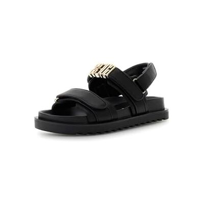 Guess Fabelis Platte damessandalen, zwart., 38 EU 38 EU Guess Fabelis Platte damessandalen, zwart., 38 EU 38 EU