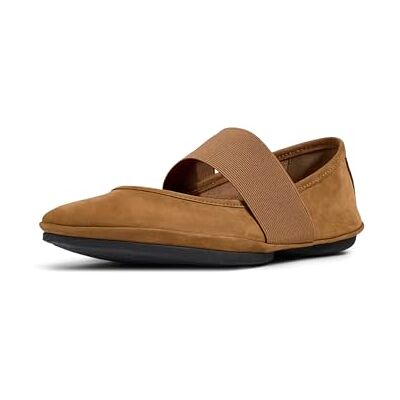 Camper Straight Nina 21595, Mary Jane Dames, Braun 244 35 EU Camper Straight Nina 21595, Mary Jane Dames, Braun 244 35 EU