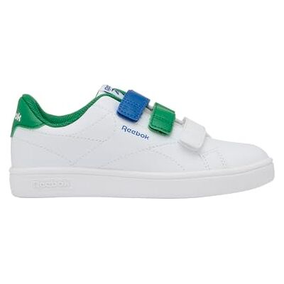Reebok Court Clean, klittenbandsluiting, uniseks, kinderen, Wit Glengreen Twilightblue, 27 EU 27 EU Reebok Court Clean, klittenbandsluiting, uniseks, kinderen, Wit Glengreen Twilightblue, 27 EU 27 EU