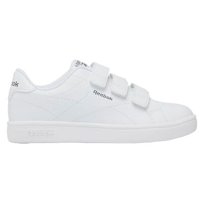 Reebok Court Clean Hook & Loop Straps Sneakers, uniseks, kinderen, Wit Grijs 4, 31,5 EU 31.5 EU Reebok Court Clean Hook & Loop Straps Sneakers, uniseks, kinderen, Wit Grijs 4, 31,5 EU 31.5 EU